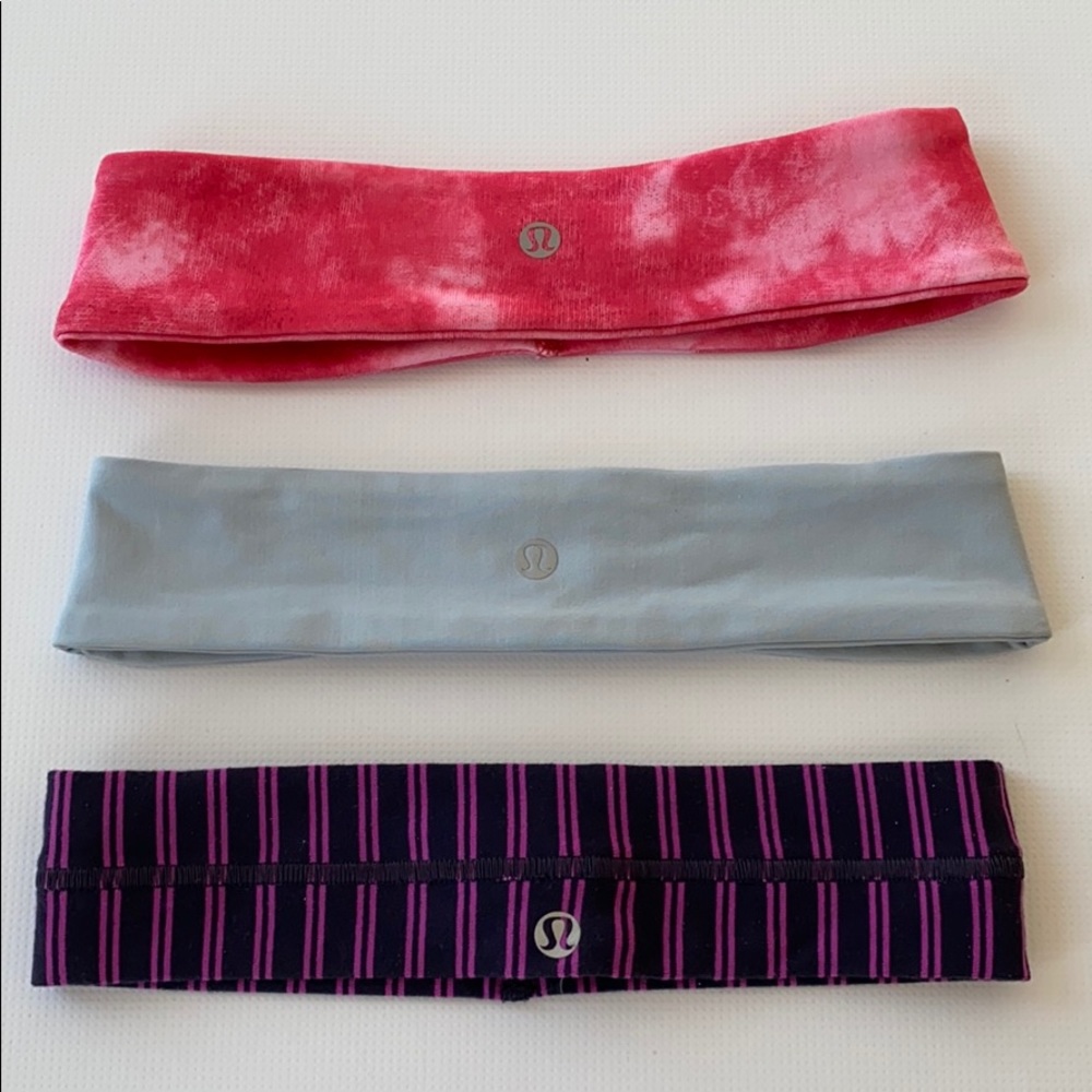 Bundle of 3 Lululemon headbands